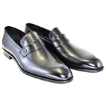 Corrente C121-4989 Dress Loafers Black