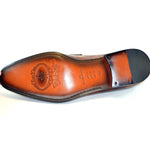 Corrente C128-3711HS Patent Leather Penny Loafers Brown