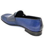 Corrente C135-4661HS Double Monk Strap Vamp Shoes Navy
