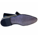 Corrente C141-4127 Loafers Suede and Leather Black