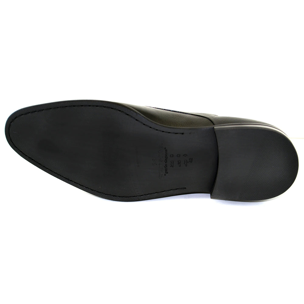 Corrente C158-5235HS Double Monk Strap Shoes Black