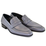 Corrente C175-4428-1 Penny Loafers Gray