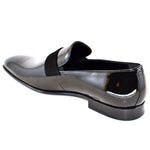 Corrente C186-5286 Patent Leather Loafers Black