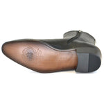 Corrente C189-1547 Cap Toe Side Zipper Boots Brown