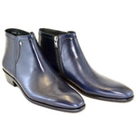 Corrente Side Zipper Boots Navy