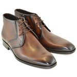 Corrente C198-5346 Zip Chukka Boots Brown