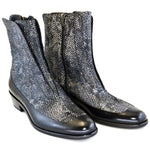 Corrente C201-3273 Side Zipper Python Boots Multi Grey