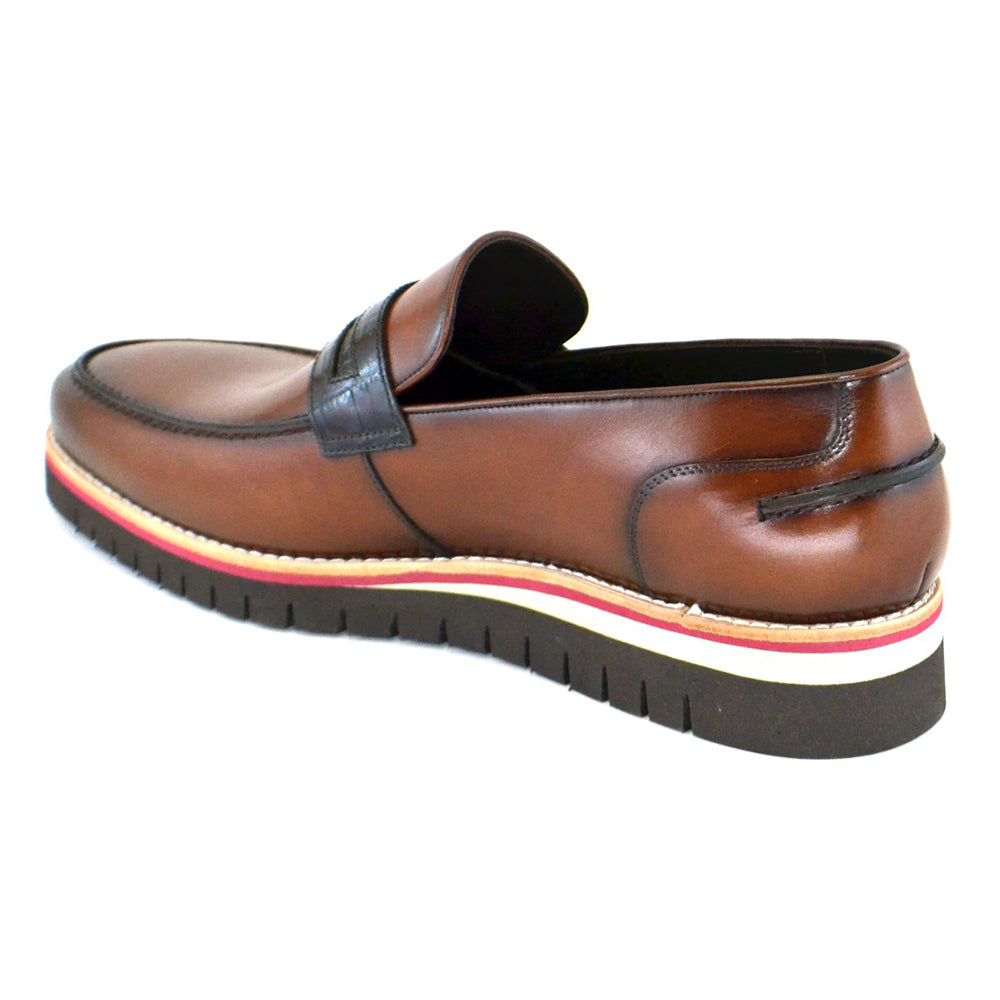 Corrente C207-5602 Fashion Loafers Brown