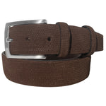 Corrente CBelt-1547 Design Suede Belt Brown
