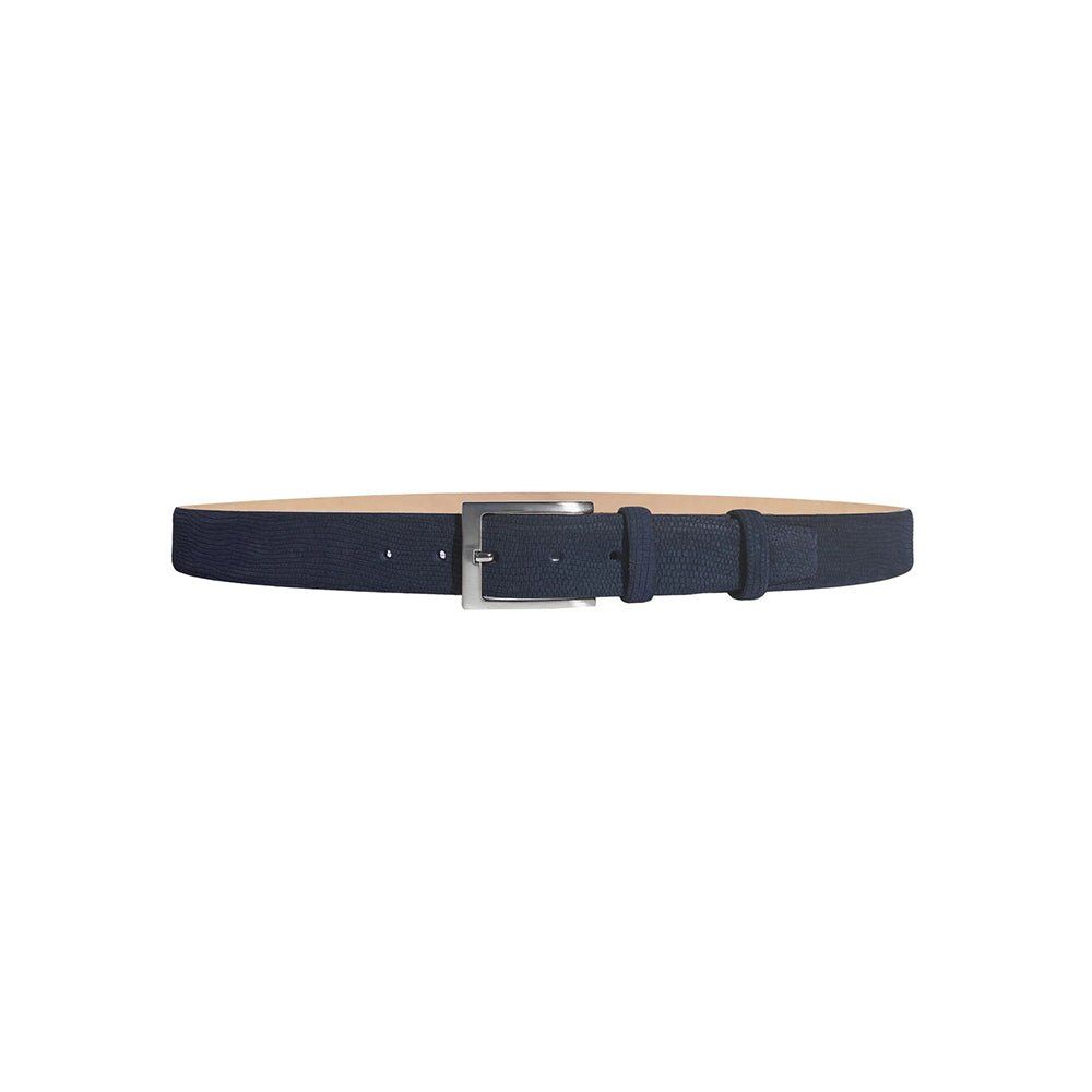 Corrente CBelt-1547 Design Suede Belt Navy