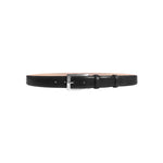 Corrente CBelt-1547 Plain Leather Belt Black