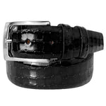 Corrente CBelt-3470 Croco Leather Belt Black
