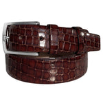 Corrente CBelt-3470 Croco Leather Belt Tabbaco