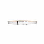 Corrente CBelt-3470 Croco Leather Belt White