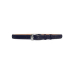 Corrente CBelt-4002 Contrast Leather Belt Navy