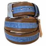 Corrente CBelt-4005HS Contrast Leather Belt Camel