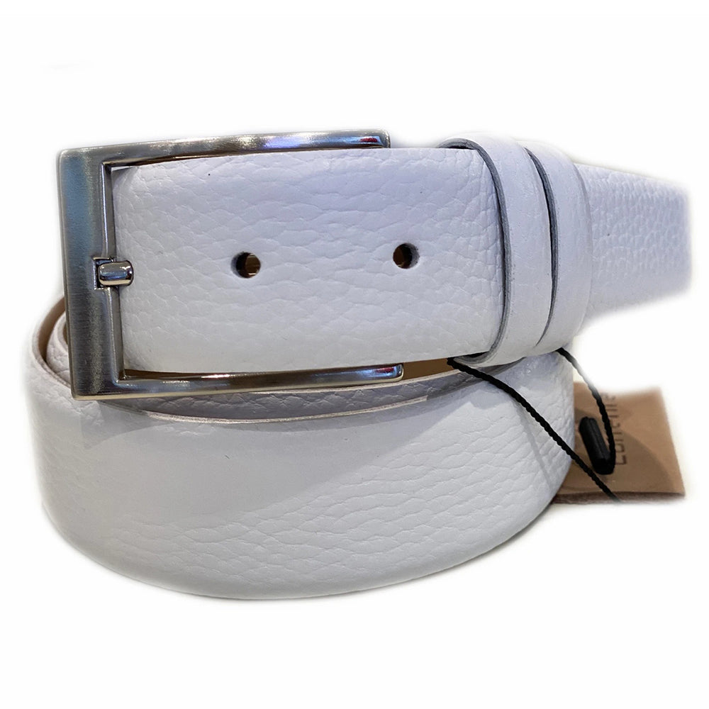 Corrente CBelt-4728 Deer Skin Belt White