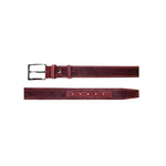 Corrente CBelt-5776 Design Suede Belt Burgundy