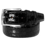 Corrente CBelt-5796 Croco Leather Belt Black