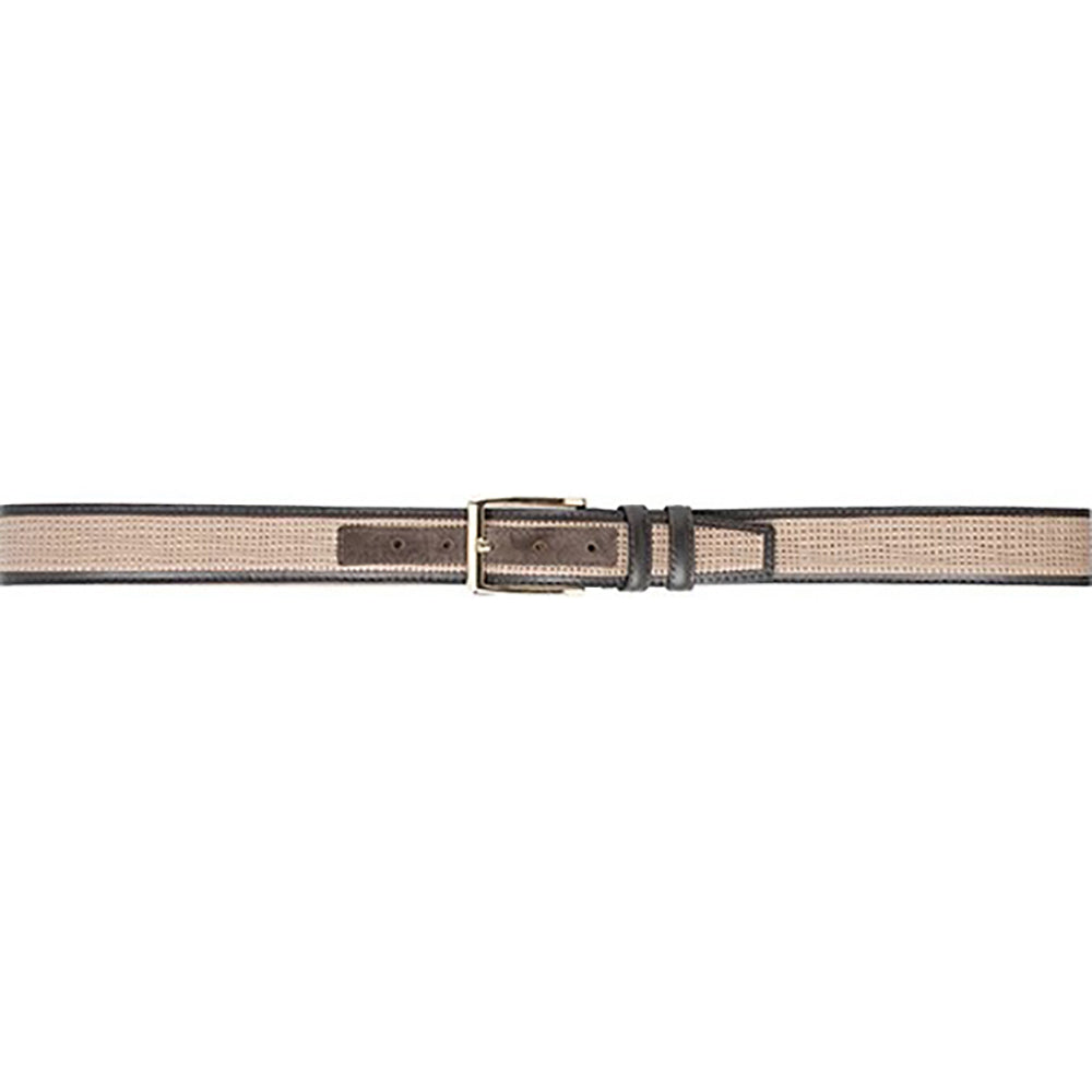 Corrente CBelt-5827 Design Leather Belt Pebble