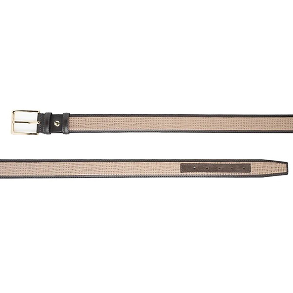 Corrente CBelt-5827 Design Leather Belt Pebble