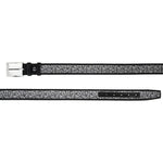 Corrente CBelt-5829 Design Leather Belt Black