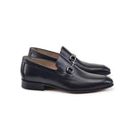 Corrente P000511-4770 Buckle Loafers Black