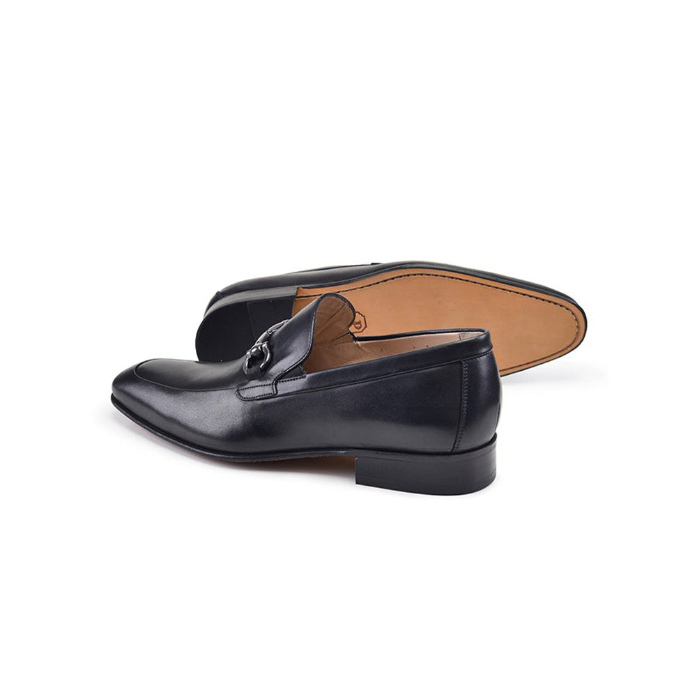 Corrente P000511-4770 Buckle Loafers Black