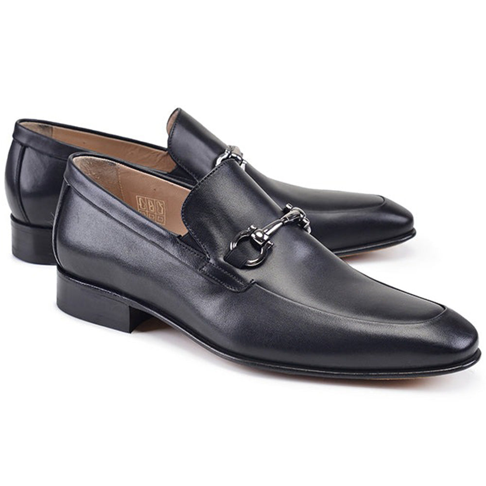 Corrente P000511-4770 Buckle Loafers Black