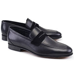 Corrente P000513-7504 Suede Vamp Loafers Black