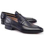 Corrente P000515-8722 Braided Detail Loafers Black
