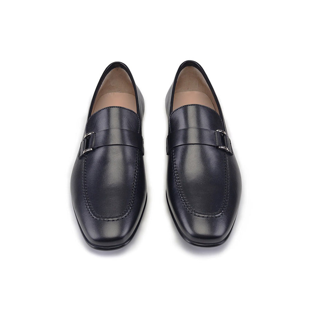Corrente P000521-5814 Dress Casual Loafers Black