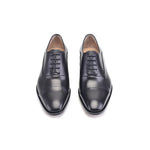 Corrente P00056-270 Calfskin Cap-Toe Shoes Black