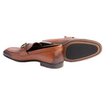 Corrente P00072 Chello Buckle Loafers Brown