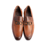 Corrente P00072 Chello Buckle Loafers Brown