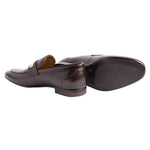 Corrente P00082 Depp Deerskin Loafers Brown