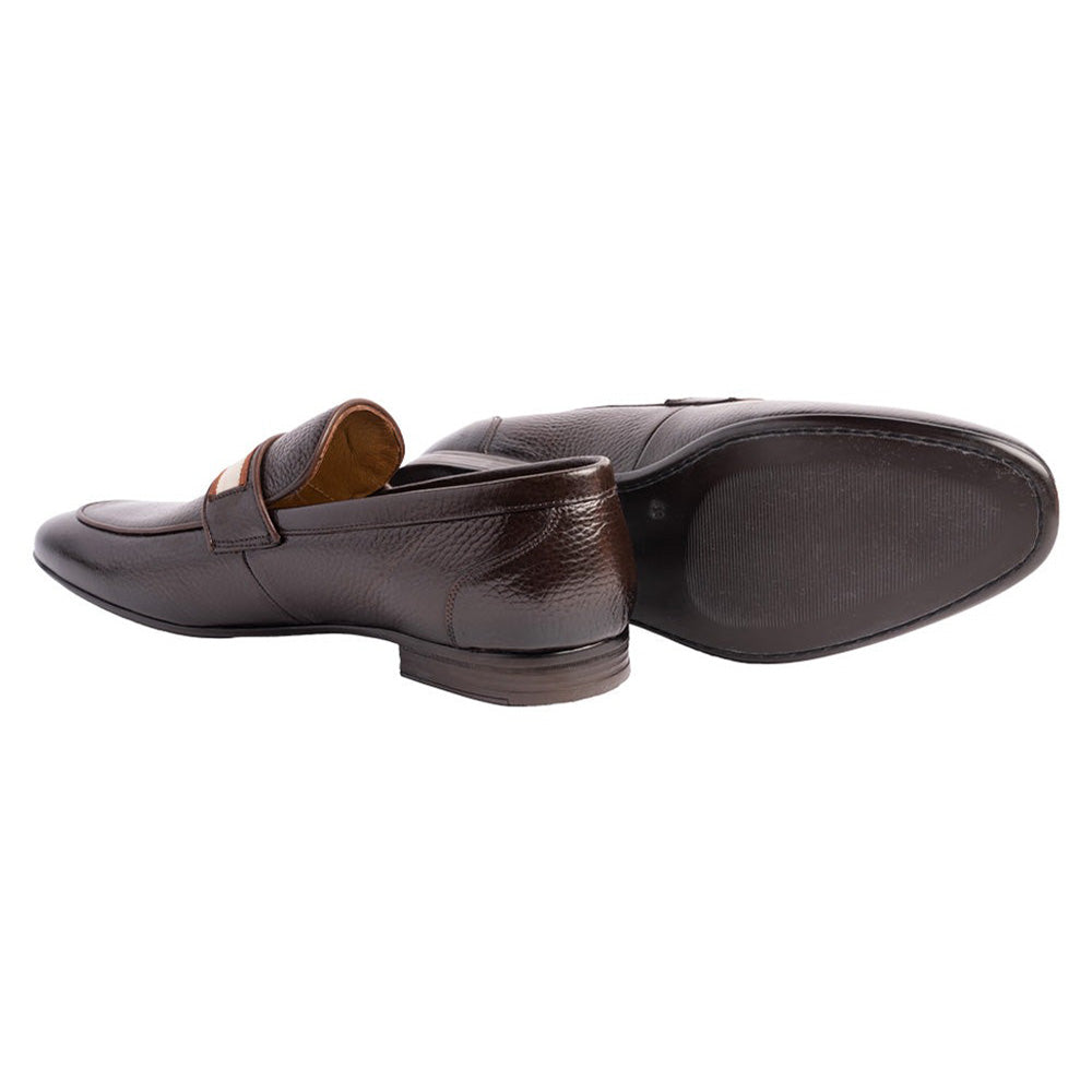 Corrente P00082 Depp Deerskin Loafers Brown