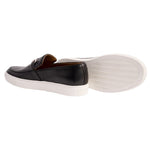 Corrente P000914 Santino Casual Buckle Loafers Black