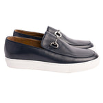 Corrente P000915 Santino Casual Buckle Loafers Navy