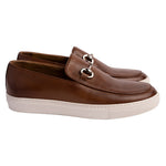 Corrente P000916 Santino Casual Buckle Loafers Tobacco