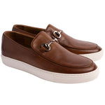 Corrente P000916 Santino Casual Buckle Loafers Tobacco