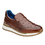 Belvedere Cramer Ostrich Slip-On Sneaker Ant. Peanut (G02)