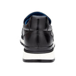 Belvedere Cramer Ostrich Slip-On Sneaker Black (G02)