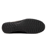 Marco Di Milano Crater Caiman Crocodile / Lizard Sneaker Black