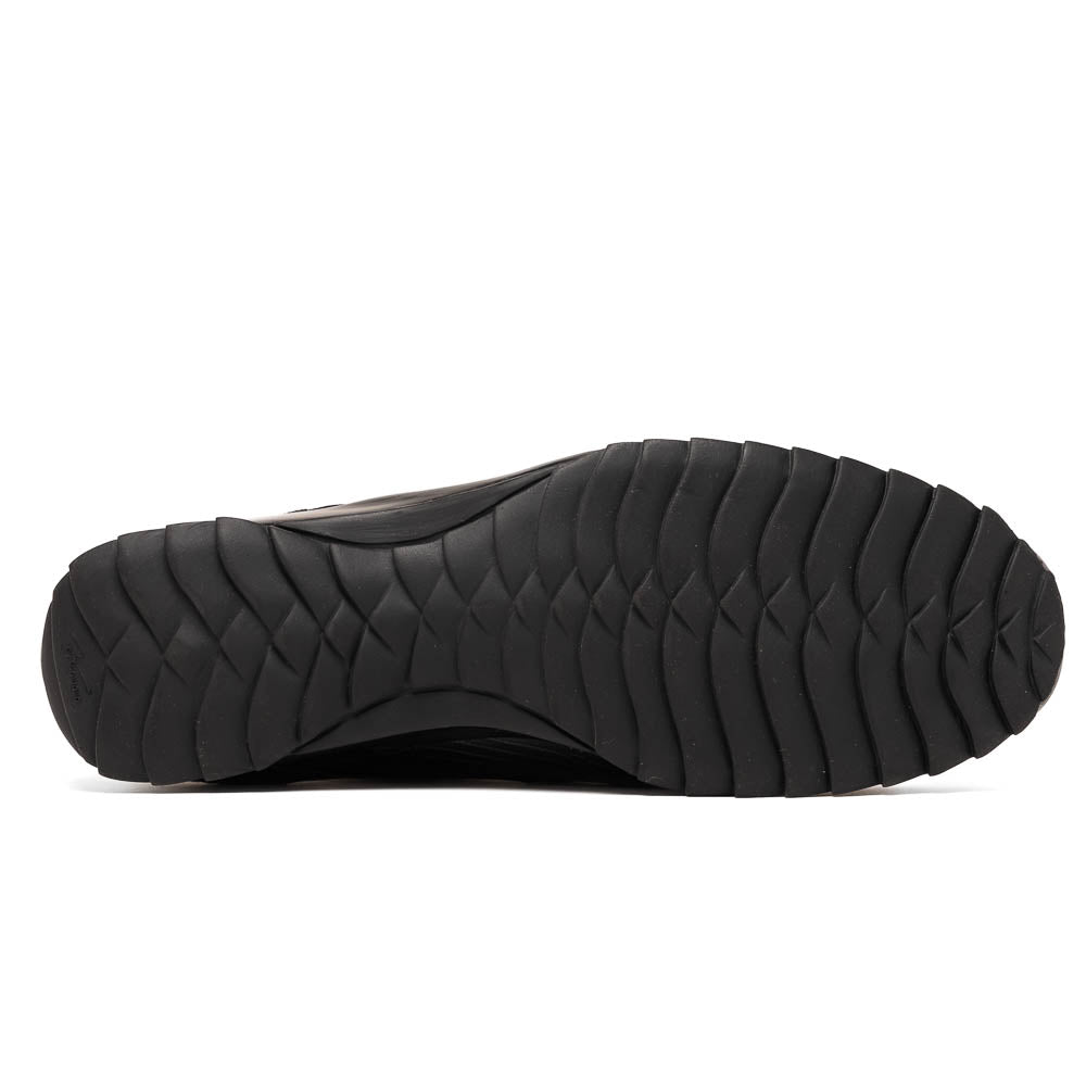 Marco Di Milano Crater Caiman Crocodile / Lizard Sneaker Black