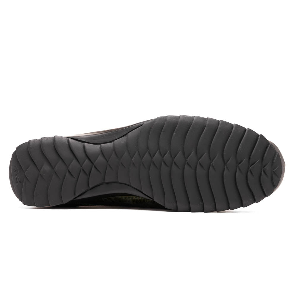 Marco Di Milano Crater Caiman Crocodile / Lizard Sneaker Rustic Olive