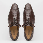 Marco Di Milano Criss Ostrich Quill Dress Oxfords Brown