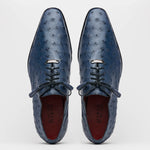 Marco Di Milano Criss Ostrich Quill Dress Oxfords Navy