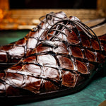 Marco Di Milano Olivieri Pirarucu Dress Oxfords Brown