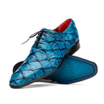 Marco Di Milano Olivieri Pirarucu Dress Oxfords Caribbean Blue